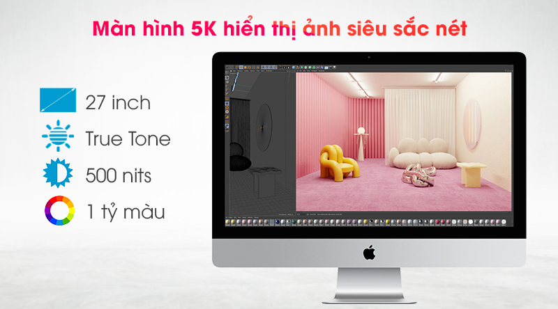 Apple iMac 27 inch Retina 5K i5 (MXWT2SAA) - Màn hình Apple iMac 27 inch Retina 5K i5 (MXWT2SAA) - Màn hình