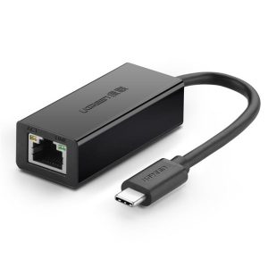 [ Ugreen 30287 ] Cáp chuyển Usb Type C to Lan 10-100 Mbps Cao Cấp Chính Hãng
