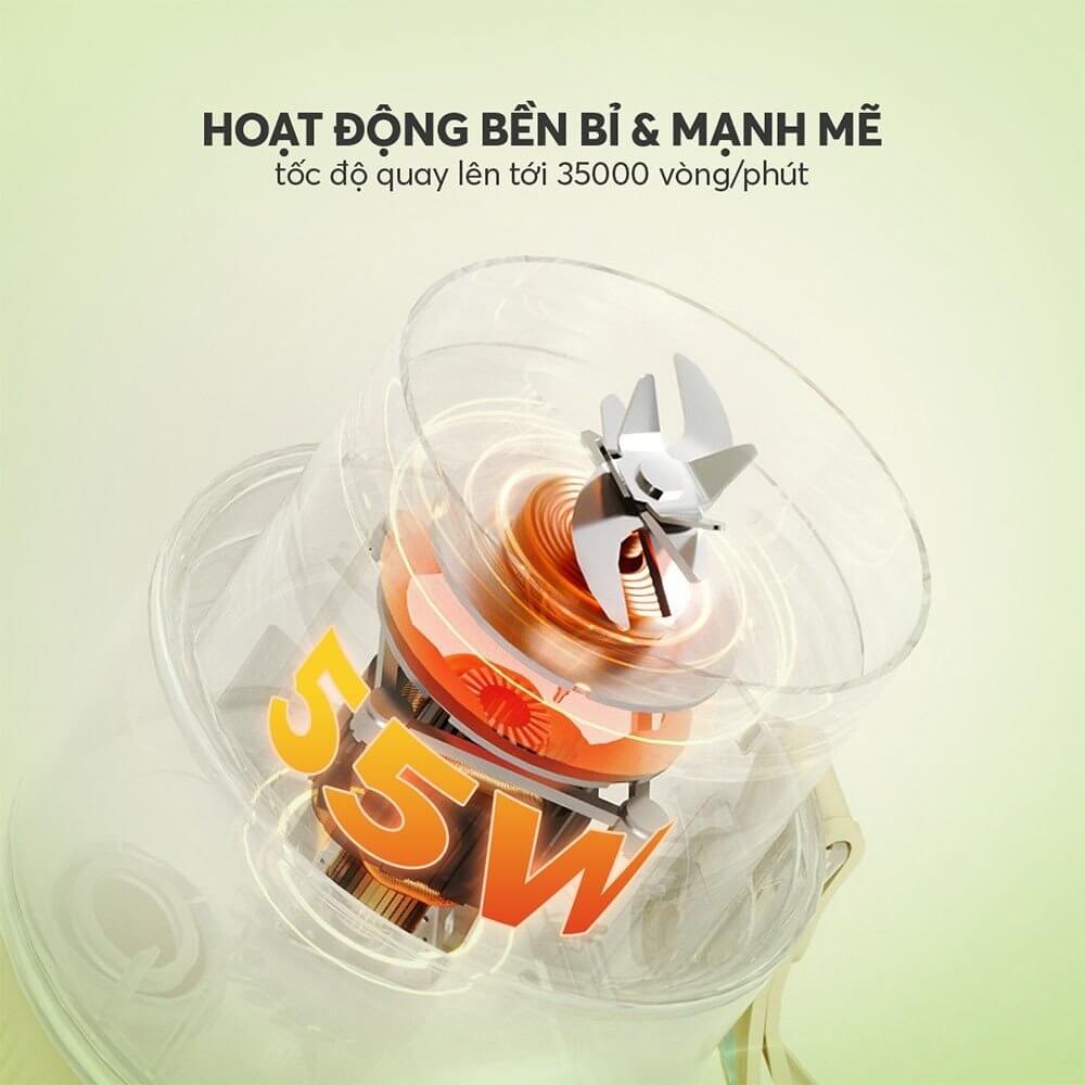 Máy xay sinh tố cầm tay Elmich BLE-3890